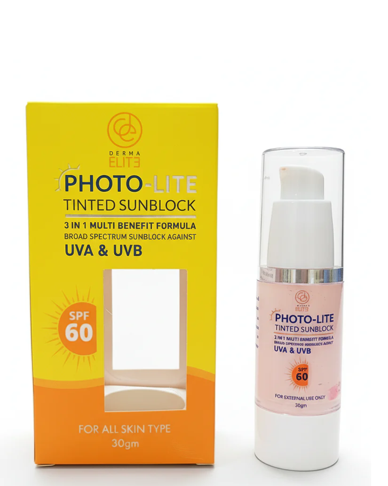 Tinted Sunblock  SPF 60