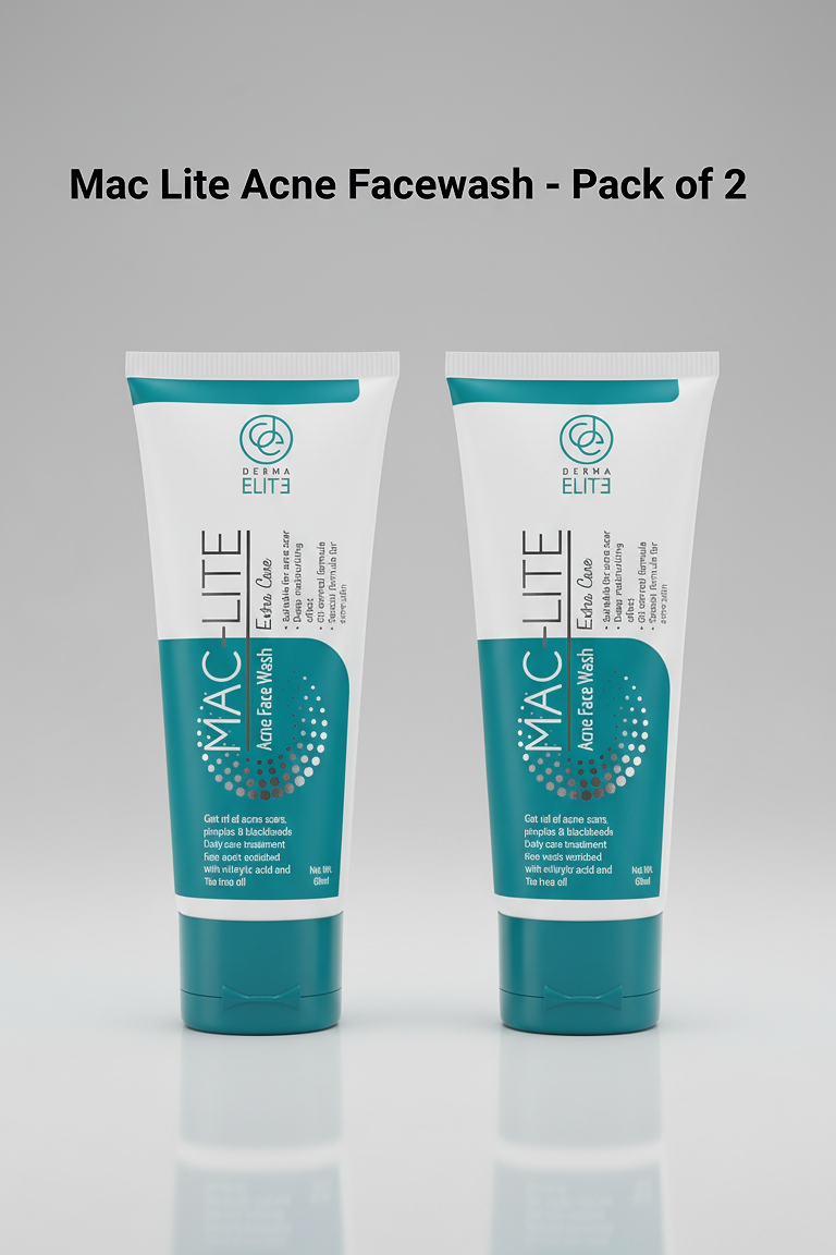 Mac-Lite Acne Face Wash Pack of 2